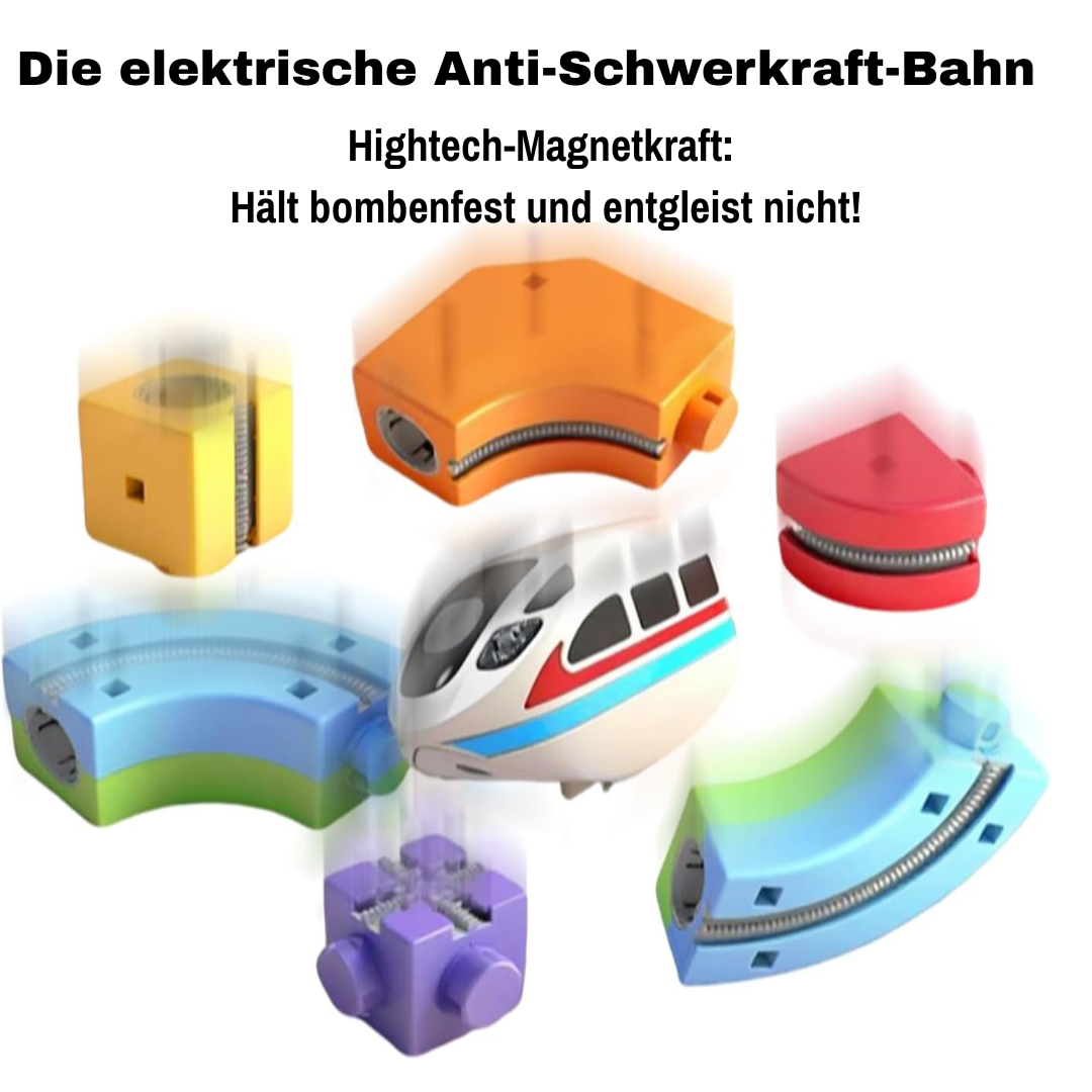 GraviTrack™ – Die magnetische Rennbahn für Wände & Decken